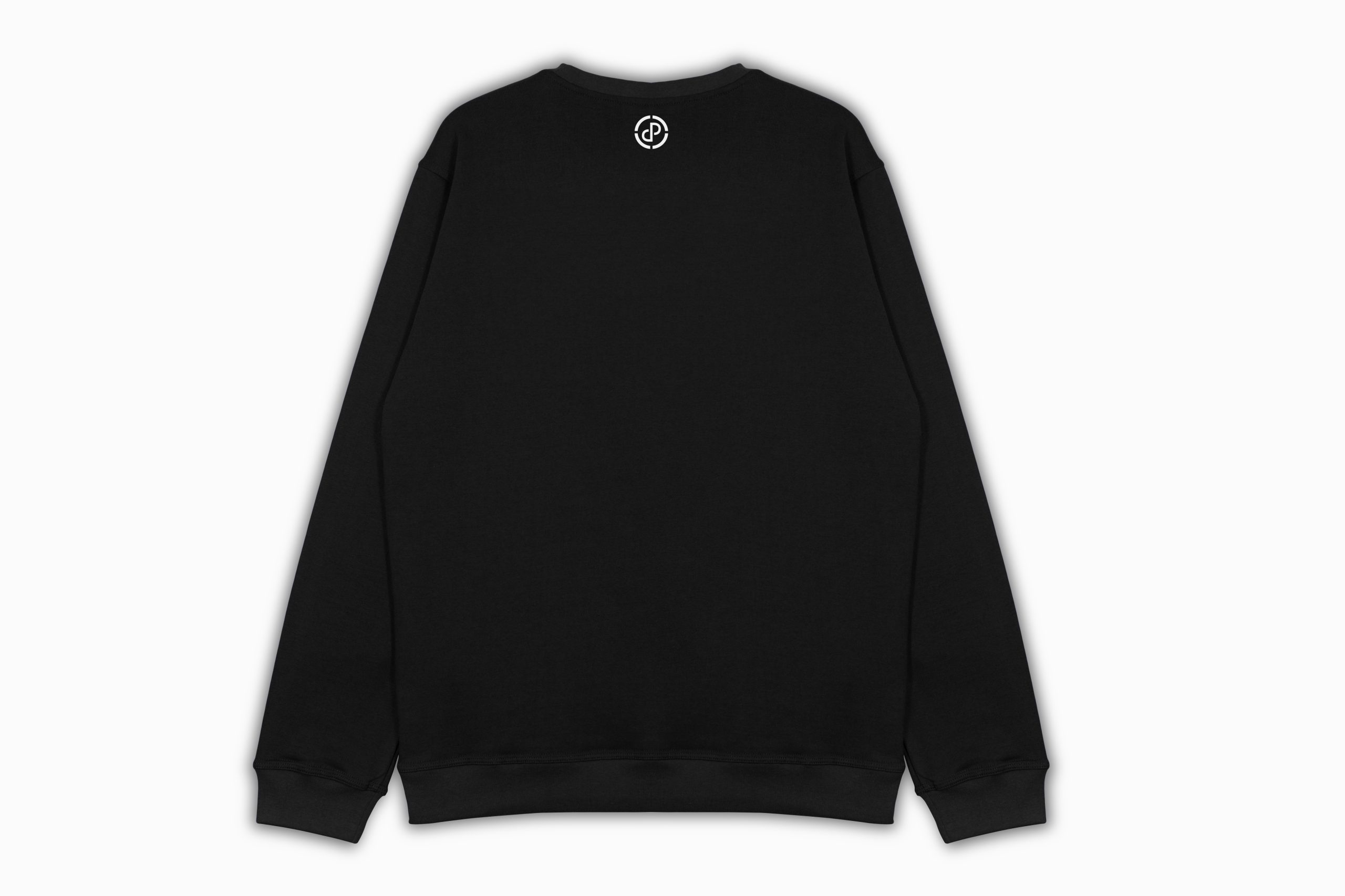 SWEATSHIRT – ESSENTIALS DP – BLACK - TRASERO1